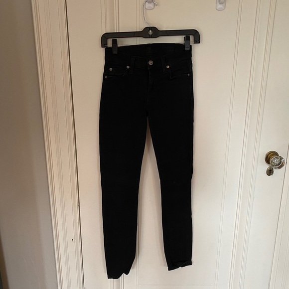 7 For All Mankind Denim - 7 For All Mankind Black Jeans